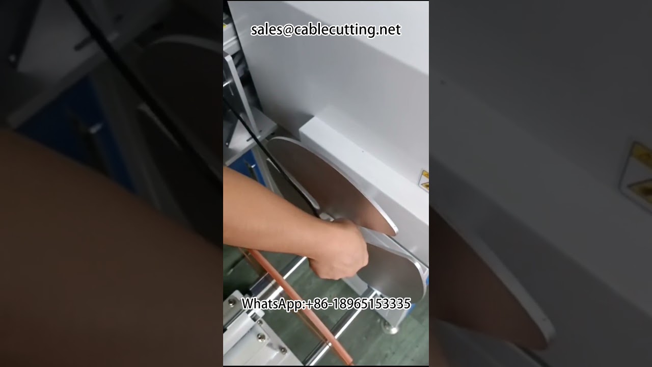 Macchina avvolgitrice per cavi | Conta metri e taglio posizionale per cablaggi efficienti