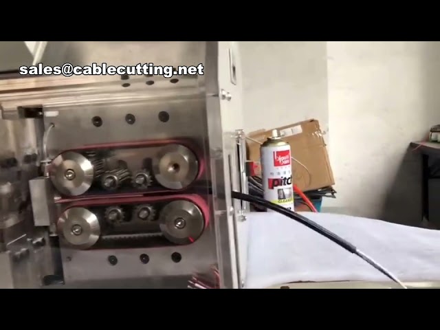 Macchina spellafili e tagliafili a 4 nuclei - Spellafili automatico per cavi multifilo - Elettrica