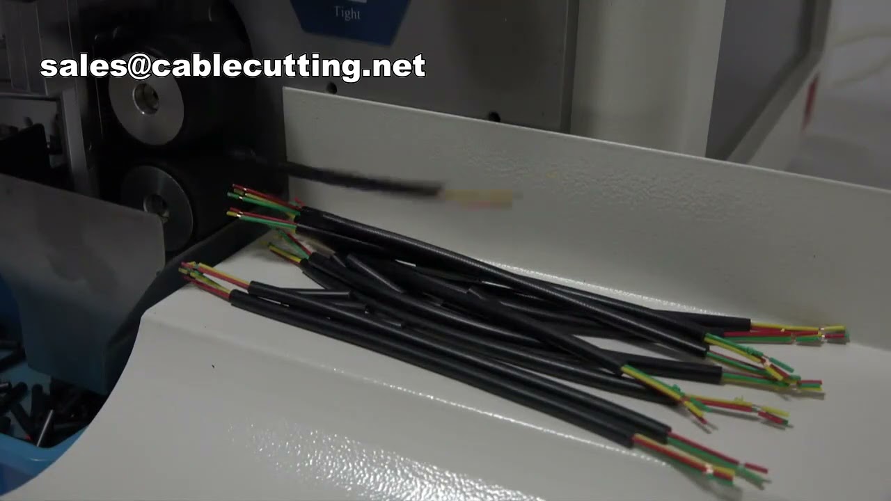 Macchina spellafili premium per cavi multi-core e schermati - Taglio e spellatura industriale
