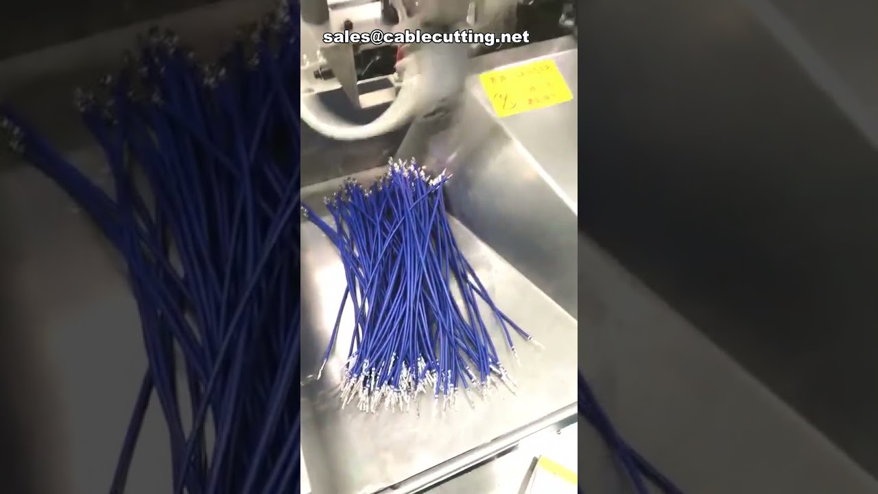 Macchina Automatica per Taglio, Spelatura e Crimpatura Terminali - Vendita Calda | Crimpatrice Automatica
