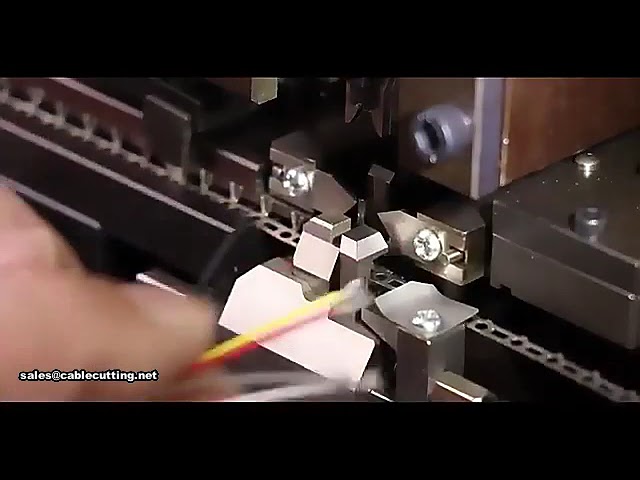 Macchina automatica per taglio, spelatura e crimpatura terminali – Offerta fabbrica a basso costo