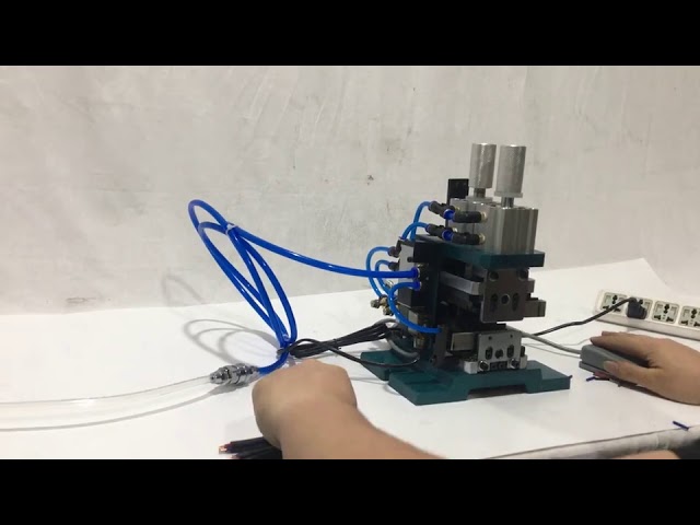 Spellatrice Pneumatica Verticale per Cavi - Modello 2