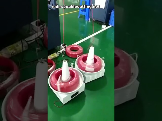 Alimentatore Rotativo per Bobine di Filo | Movimentazione Automatica delle Bobine