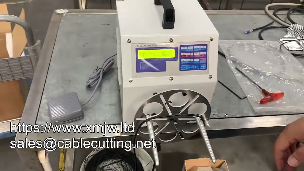 Macchina Automatica per Legatura e Avvolgimento Fili WPM 200w - Bobinatrice Industriale