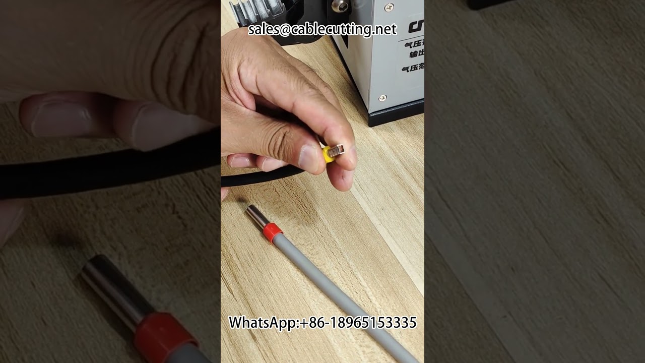 Pinza Crimpatrice Pneumatica 25M – Cambio Stampi Rapido per Terminali Diversi