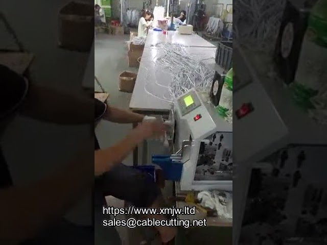 Macchina automatica per avvolgimento e legatura di cavi e fili USB | Bobinatrice automatica