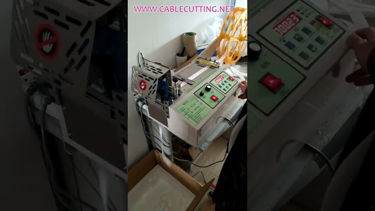 Macchina Automatica per Taglio Nastri: Taglierina per Cinture in Nylon e Nastri Cerniera