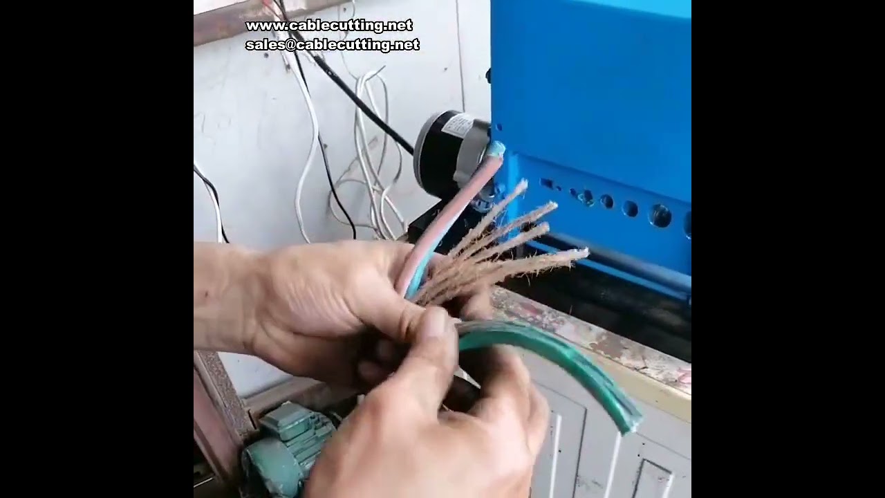Macchina Spellafili Automatica Quadrata 120 Fori – Diametro Filo 2-32mm per Cavi in Alluminio e Rame