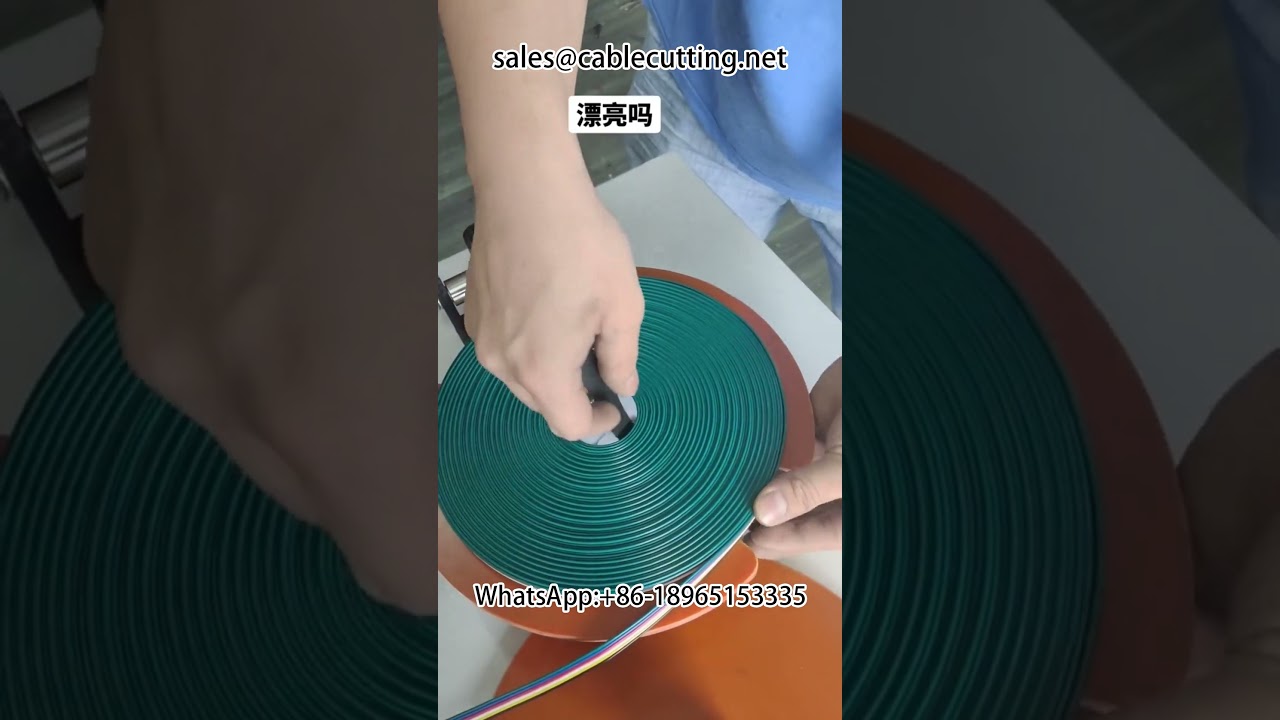 Macchina Avvolgitrice per Cavi Dati e Fili – Automazione Industriale