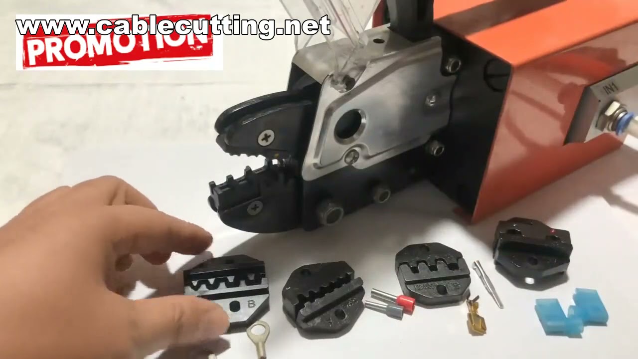Macchina Crimpatrice Terminali Pneumatica Semi-Automatica | Crimpatrice Professionale