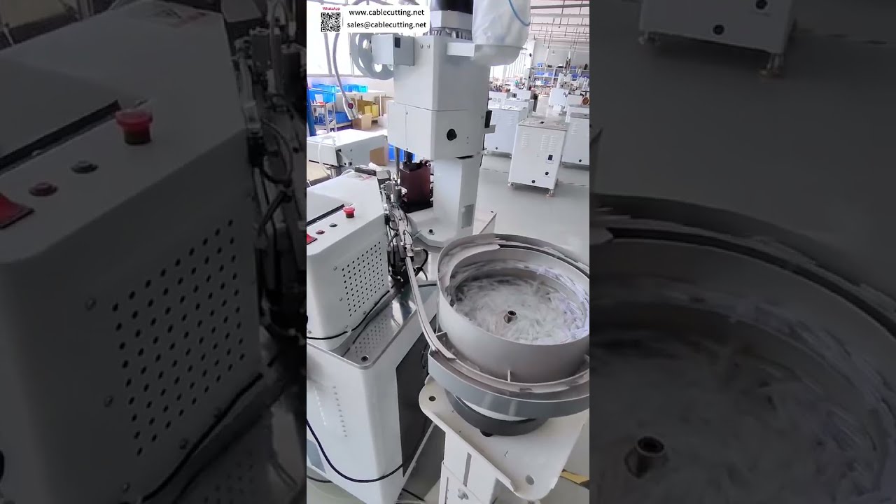 Macchina per stagnatura fili e inserimento connettori: crimpatrice automatica terminali per cablaggi