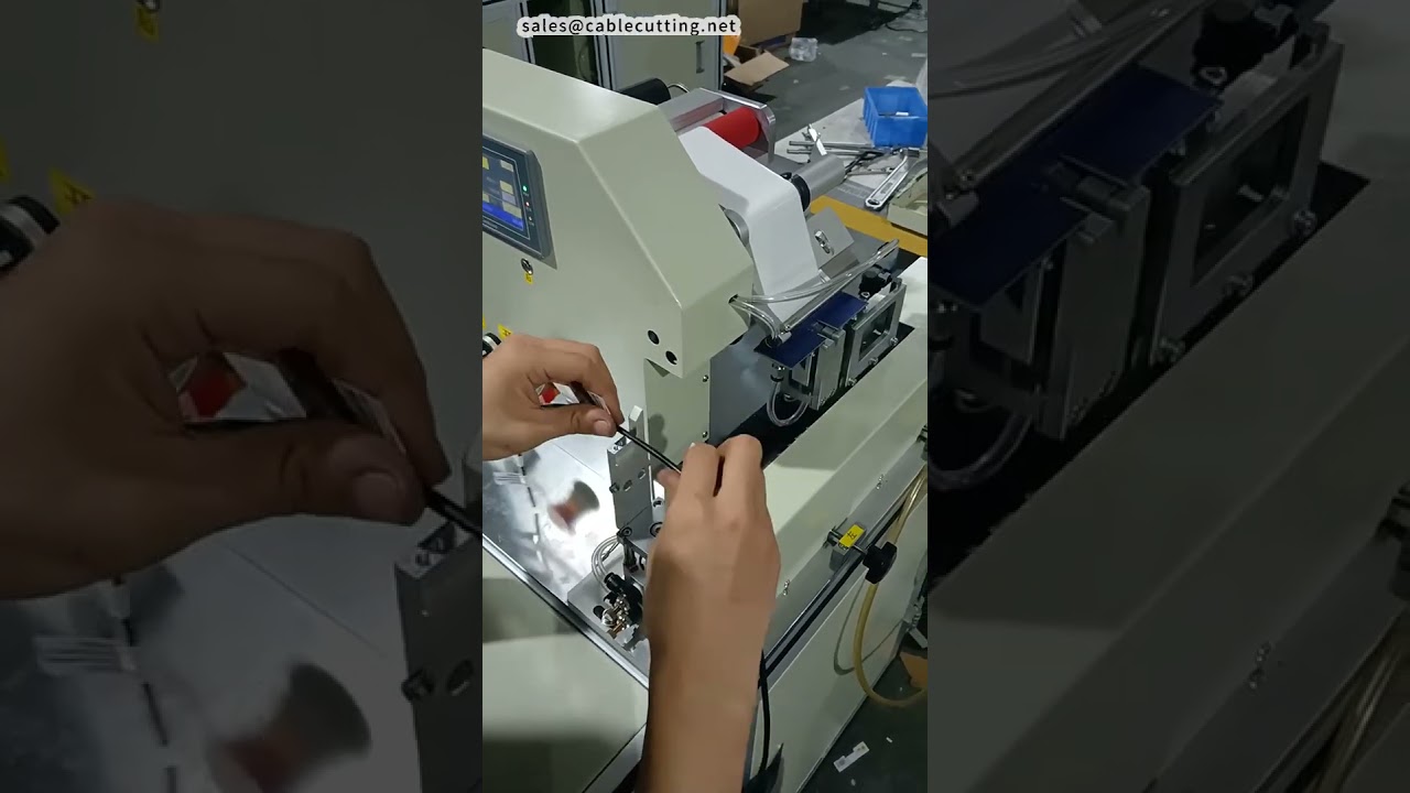 Macchina Etichettatrice per Avvolgimento Filo ad Alta Velocità – Ciclo di 2,5 Secondi #fabbrica #macchinari