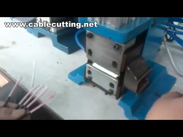 Automatic Core Wire Stripping and Peeling Machine for Industrial Automation