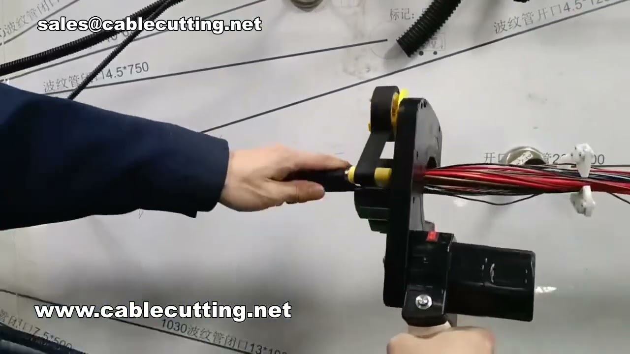 Pistola per nastratura manuale migliorata per grandi diametri #Leggera & Alta Efficienza #Demo in Fabbrica