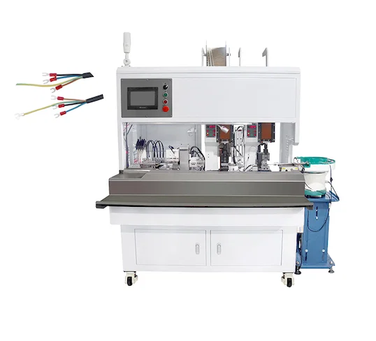 Crimpatrice Cavo Multi-Terminale Automatica WPM-555 - Macchina spela e crimpa