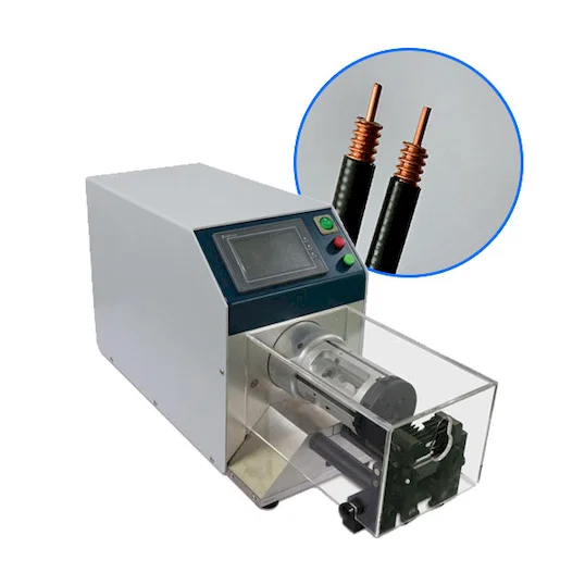 Spelacavi Coassiali Semiautomatica WPM-8608 - Spelacavi coassiali