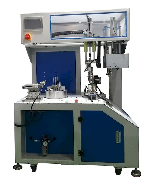 Avvolgitrice Piccola Cerchio Doppia Legatura WPM-RT-02S - Macchina avvolgicavi e legatrice