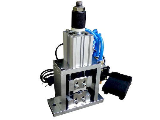 Taglierina Verticale Foglio Alluminio WPM-901 - Macchina spazzolatrice semiautomatica